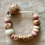 Speenkoord klassiek roze