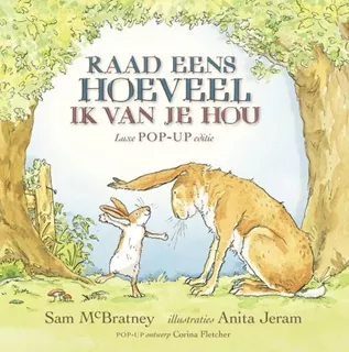 pop -up boek Raad eens hoeveel ik van je hou.