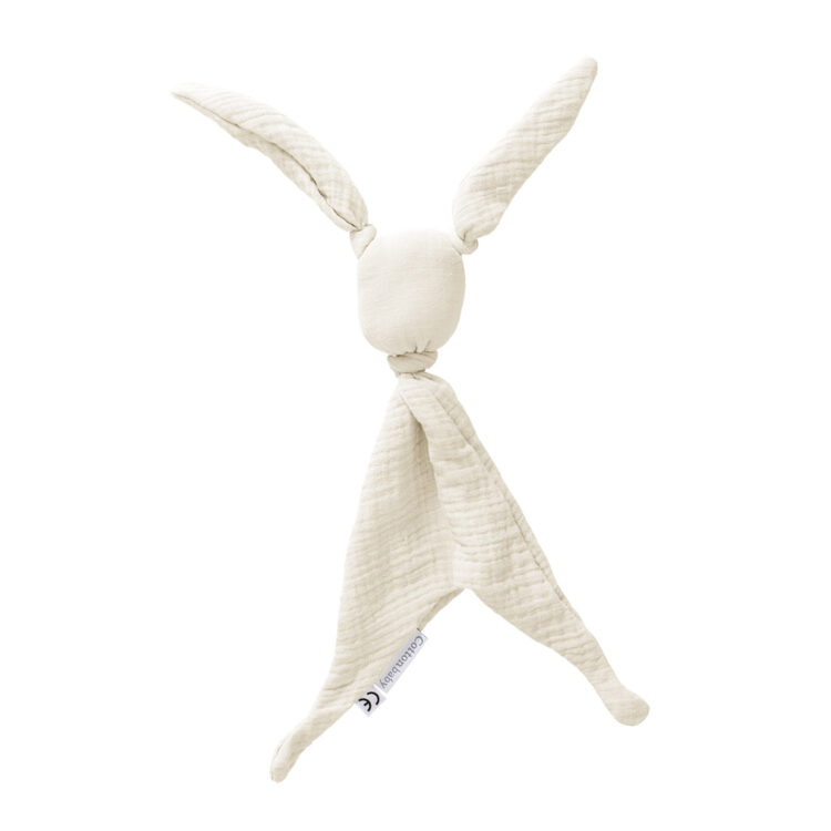 Cottonbaby knuffel roomwit