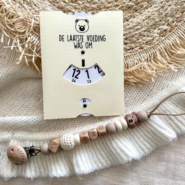 Speenkoord & voedingskaart