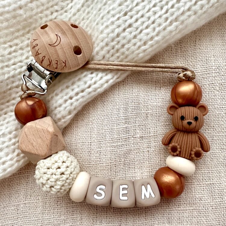 Speenkoord Teddy Deluxe